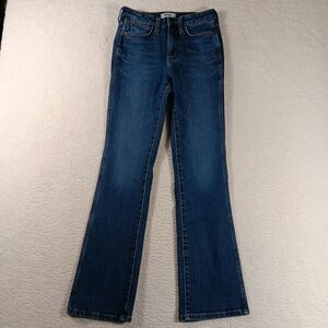 Wrangler Retro Jeans Womens 26x32 Blue Denim Bailey High Rise Bootcut Cowgirl